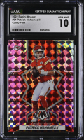 Patrick Mahomes II 2022 Panini Mosaic Mosaic Camo Pink #94 (CGC 10) at PristineAuction.com
