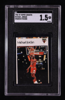 Michael Jordan 1986-87 Super Canasta Stickers Spanish #NNO (SGC 1.5) at PristineAuction.com