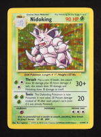 Nidoking 1999 Pokemon Base Unlimited #11 Holo at PristineAuction.com
