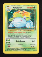 Venusaur 1999 Pokemon Base Unlimited #15 Holo at PristineAuction.com