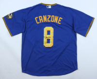 Dominic Canzone Signed Jersey (PSA) at PristineAuction.com