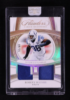 Robert Mathis 2025 Panini Flawless Career Milestones Dual Patches #6 #08/15 at PristineAuction.com