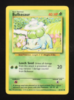 Bulbasaur 1999 Pokemon Base Unlimited #44 Length/Weight at PristineAuction.com