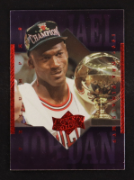 Michael Jordan 1999 Upper Deck Michael Jordan Athlete of the Century #63 '97 NBA Finals MVP at PristineAuction.com