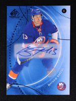 Mathew Barzal 2025-26 SP Game Used Autographs Blue #89 SP at PristineAuction.com