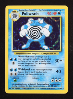 Poliwrath 1999 Pokemon Base Unlimited #13 Holo at PristineAuction.com