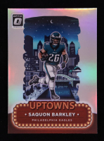 Saquon Barkley 2024 Donruss Optic Uptowns #17 at PristineAuction.com