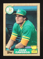 Jose Canseco 1987 Topps #620 at PristineAuction.com