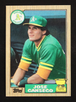 Jose Canseco 1987 Topps #620 at PristineAuction.com