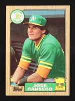 Jose Canseco 1987 Topps #620 at PristineAuction.com