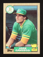 Jose Canseco 1987 Topps #620 at PristineAuction.com