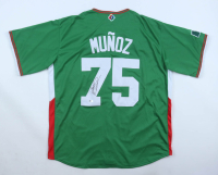 Andres Munoz Signed 2026 World Baseball Classic Jersey (PSA) at PristineAuction.com