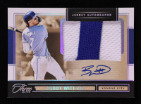 Bobby Witt Jr. 2025 Panini Three and Two Jersey Autographs Holo Silver #23 #21/49 at PristineAuction.com