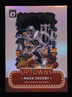 Maxx Crosby 2024 Donruss Optic Uptowns #22 at PristineAuction.com