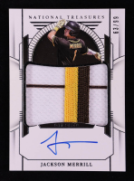 Jackson Merrill 2024 Panini National Treasures Prospect Material Signatures #93 #63/99 RC at PristineAuction.com