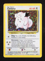 Clefairy 1999 Pokemon Base Unlimited #5 Holo at PristineAuction.com