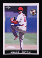 Shohei Ohtani 2018 Leaf National Convention Shohei Ohtani #Rookie04 RC at PristineAuction.com
