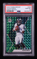 Jalen Hurts 2020 Panini Mosaic Mosaic Green #222 RC (PSA 10) at PristineAuction.com