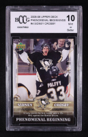 Sidney Crosby 2005-06 Upper Deck Phenomenal Beginnings #4 RC (BCCG 10) at PristineAuction.com