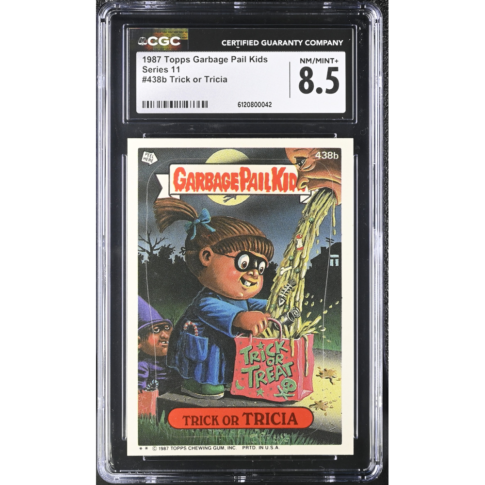Trick Or Tricia 1987 Topps Series 11 #438 (CGC 8.5) at PristineAuction.com