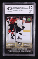 Sidney Crosby 2005-06 Upper Deck Phenomenal Beginnings #2 RC (BCCG 10) at PristineAuction.com