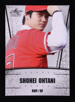 Shohei Ohtani 2018 Leaf Ohtani Draft Silver #DS01 RC at PristineAuction.com