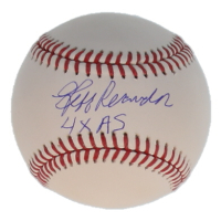Jeff Reardon Signed OML Baseball Inscribed "4x AS" (Schwartz) at PristineAuction.com