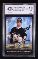 Sidney Crosby 2005-06 Upper Deck Phenomenal Beginnings #1 RC (BCCG 10) at PristineAuction.com