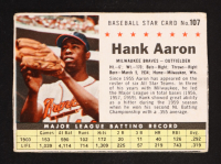 Hank Aaron 1961 Post #107B BOX at PristineAuction.com