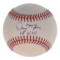 Denny McLain Signed OML Baseball Inscribed "68 W.S.C." (Schwartz) at PristineAuction.com