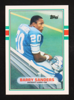 Barry Sanders 1989 Topps Traded #83T RC at PristineAuction.com