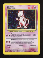 Mewtwo 1999 Pokemon Base Unlimited #10 Holo at PristineAuction.com