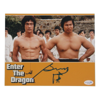 Bolo Yeung Signed "Enter the Dragon" 8x10 Photo (ACOA) at PristineAuction.com