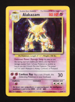 Alakazam 1999 Pokemon Base Unlimited #1 Holo at PristineAuction.com