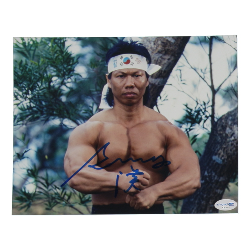 Bolo Yeung Signed "Bloodsport" 8x10 Photo (ACOA) at PristineAuction.com Bolo Yeung Signed "Bloodsport" 8x10 Photo (ACOA) at PristineAuction.com