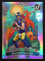 Matthew Stafford 2025 Panini Donruss Downtown Jumbo #6 at PristineAuction.com