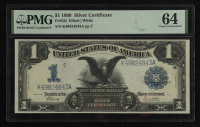 1899 U.S. $1 "Black Eagle" Silver Certificate, Fr. 235 Signed: Elliott / White (PMG CHOICE UNCIRCULATED 64) at PristineAuction.com