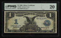 1899 U.S. $1 "Black Eagle" Silver Certificate, Fr. 228 Signed: Vernon / Treat (PMG VF20) at PristineAuction.com