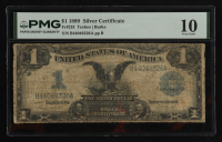 1899 U.S. $1 "Black Eagle" Silver Certificate, Fr. 233 Signed: Teehee / Burke (PMG VG10) at PristineAuction.com