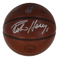Robert Horry Signed Spurs Logo NBA Basketball (Schwartz) at PristineAuction.com