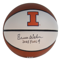 Bruce Weber Signed Illinois Fighting Illni Logo Basketball Inscribed "2005 Final 4" (Schwartz) at PristineAuction.com