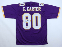 Cris Carter Signed Jersey (Schwartz) at PristineAuction.com