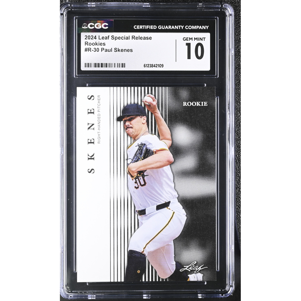 Paul Skenes 2024 Leaf Special Release Rookies #30 RC (CGC 10) at PristineAuction.com