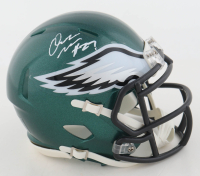 Quinyon Mitchell Signed Eagles Speed Mini Helmet (JSA) at PristineAuction.com
