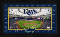 Rays LE 2026 "Signature Field" Custom Framed Photo at PristineAuction.com