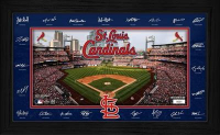 Cardinals LE 2026 "Signature Field" Custom Framed Photo at PristineAuction.com