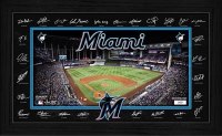 Marlins LE 2026 "Signature Field" Custom Framed Photo at PristineAuction.com
