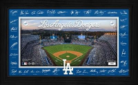 Dodgers LE 2026 "Signature Field" Custom Framed Photo at PristineAuction.com