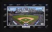 Rockies LE 2026 "Signature Field" Custom Framed Photo at PristineAuction.com