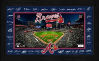 Braves LE 2026 "Signature Field" Custom Framed Photo at PristineAuction.com